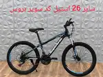 دوچرخه سایز 26بدنه استیل کد KT.برند SUPERBROS thumb 1