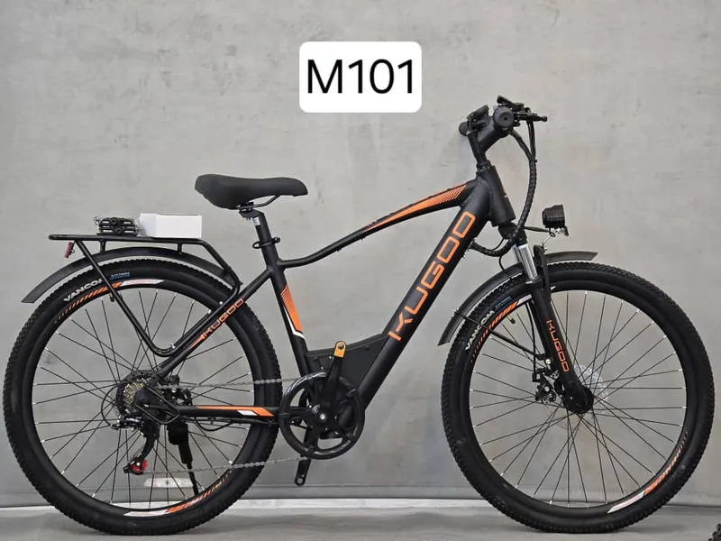 دوچرخه برقی فول آلومینیوم 800وات 36ولت 13آمپر برند KUGOOکد M101 gallery1