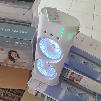 پنکه مه پاش شارژی Double-ended Spray Fan(اصل دارای رقص نور_ضمانت سلامت و اصالت کالا)