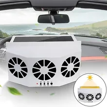 فن تهویه هوا خودرو انرژی خورشیدی SOLAR Power CAR Ventilation FAN(ضمانت کالا) gallery1