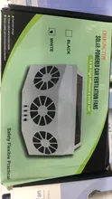 فن تهویه هوا خودرو انرژی خورشیدی SOLAR Power CAR Ventilation FAN(ضمانت کالا) gallery6
