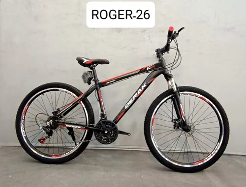 دوچرخه فول آلومینیوم کوهستانی سایز 26برند DERAKکد ROGER_26