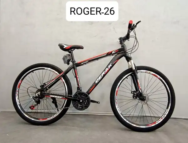 دوچرخه فول آلومینیوم کوهستانی سایز 26برند DERAKکد ROGER_26