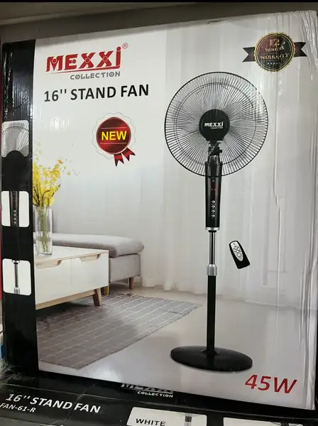 پنکه ایستاده کنترل دار مکسی مدلFAN_61_Rتخفیف تماس