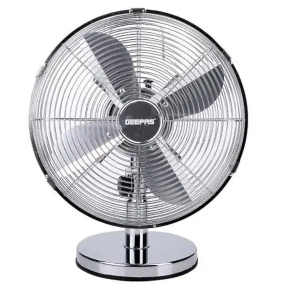 پنکه رومیزی تمام استیل جیپاس کد GF9610L(ضمانت کالا)