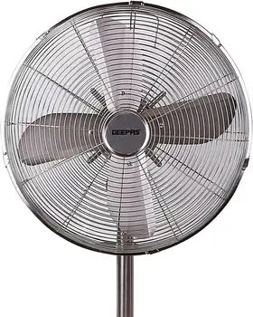 پنکه تمام استیل نقره ای جیپاس کد GF9611L( ضمانت کالا)
