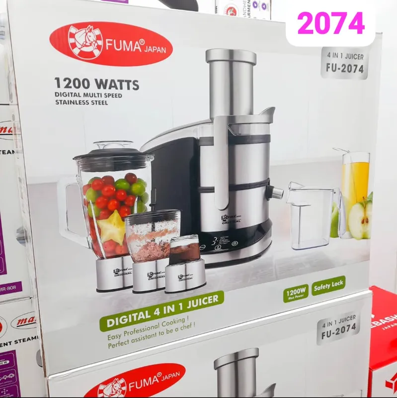آبمیوه گیر 4 کاره دیجیتال 5سرعته فوما مدلFU_2074 gallery0