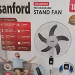 پنکه شارژی ایستاده کنترل دار سانفورد مدل SF6600RSFN( اصلی) thumb 2
