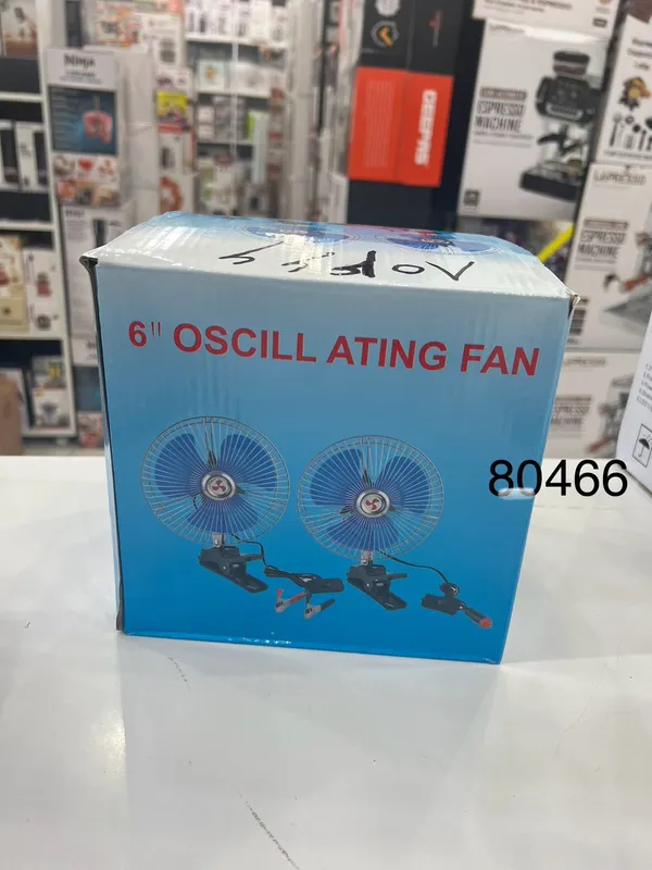 پنکه گیره دار خودرو Oscillating سایز 6 اینچ 12 ولت gallery0