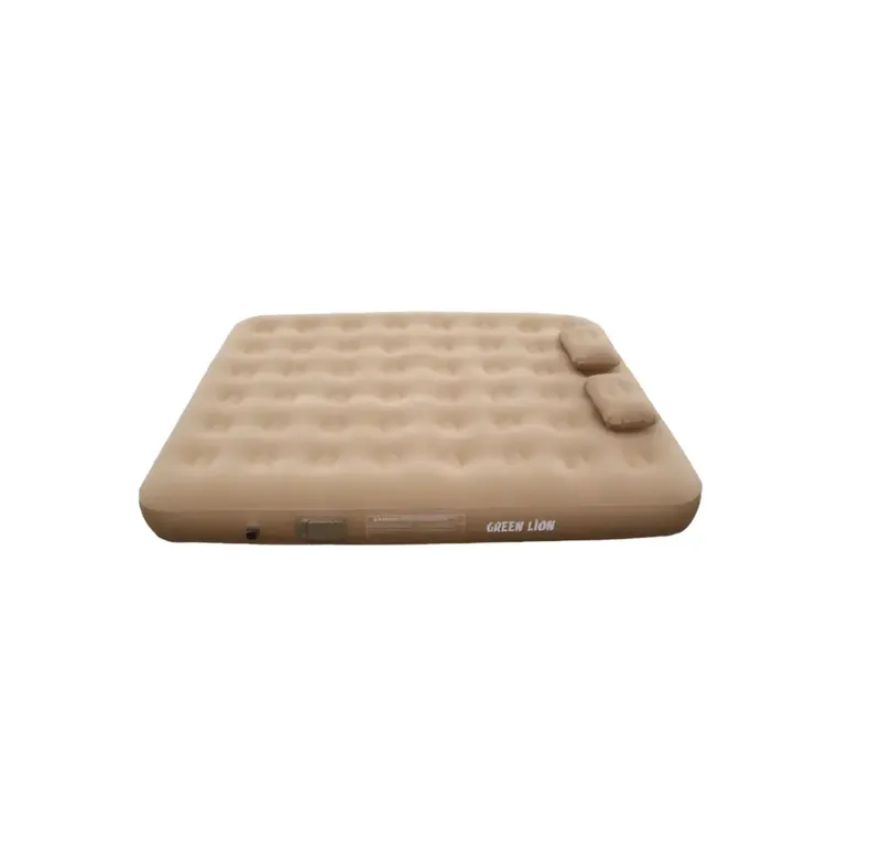 تشک بادی شارژی گرین لاین همراه با پمپ شارژی مدل GMT-200 Green Lion GMT-200 Automatic Inflatable Mattress - Beige gallery1