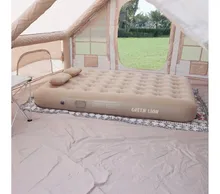 تشک بادی شارژی گرین لاین همراه با پمپ شارژی مدل GMT-200 Green Lion GMT-200 Automatic Inflatable Mattress - Beige gallery3