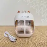پنکه مه پاش شارژی رومیزی طرح گربه | Rechargeable Desk Mist Fan with Cat Desi thumb 5
