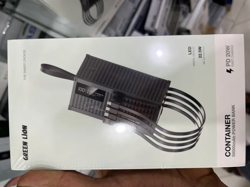 پاور بانک گرین لاین مدل GL-PB82 با کد فنی GNCONPB50KBK gallery2
