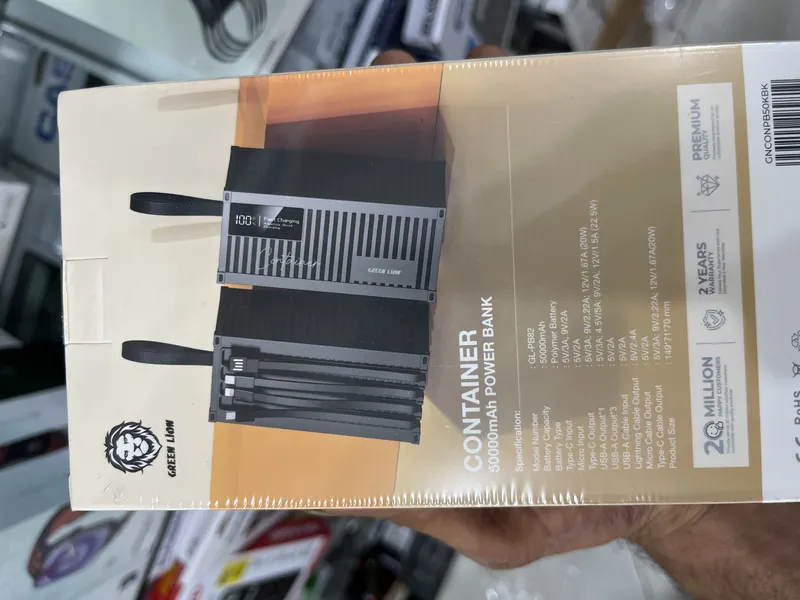 پاور بانک گرین لاین مدل GL-PB82 با کد فنی GNCONPB50KBK gallery3