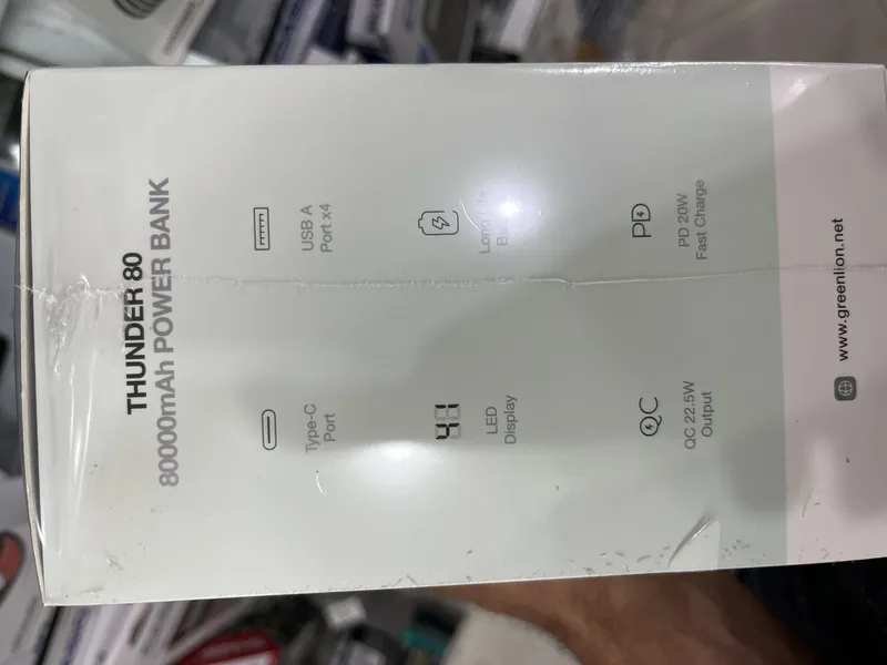 پاوربانک تندر 80 گرین لاین 80 (80000mAh) مدل GL_PB80C gallery3