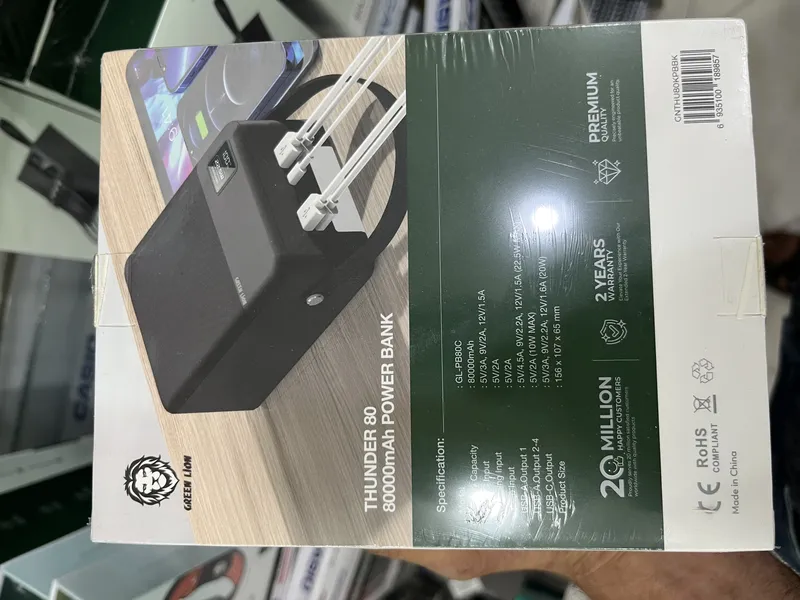 پاوربانک تندر 80 گرین لاین 80 (80000mAh) مدل GL_PB80C gallery2