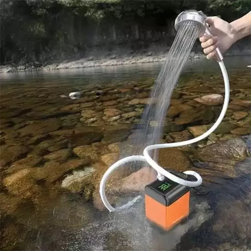 دوش شارژی قابل حمل Porodo Lifestyle Portable Electric Shower gallery2