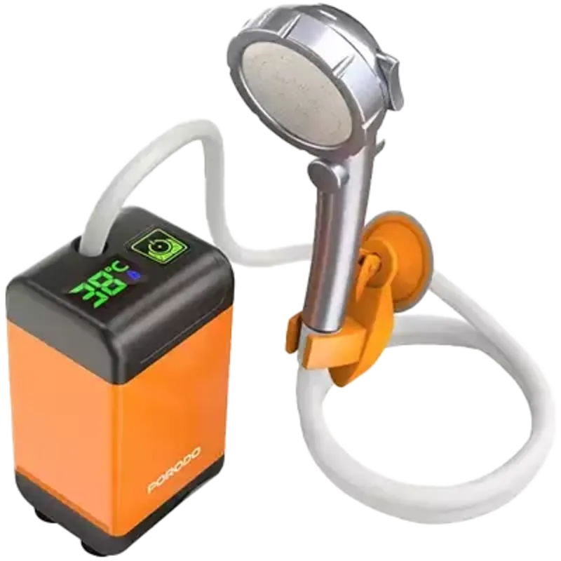 دوش شارژی قابل حمل Porodo Lifestyle Portable Electric Shower gallery1