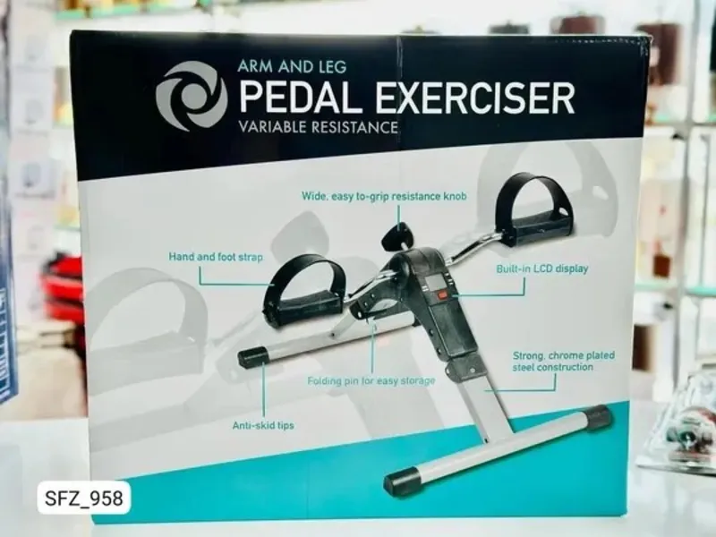 پدال ورزشی فیزیوتراپی دست و پا مدل Arm and Leg Pedal Exerciser 1150 اصل gallery0