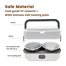 ظرف غذای برقی لانج باکس مدل LB-200W gallery1