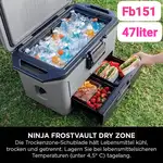 یخدان مسافرتی نینجا مدل FB151GY /اصل . ضمانت کالا thumb 1