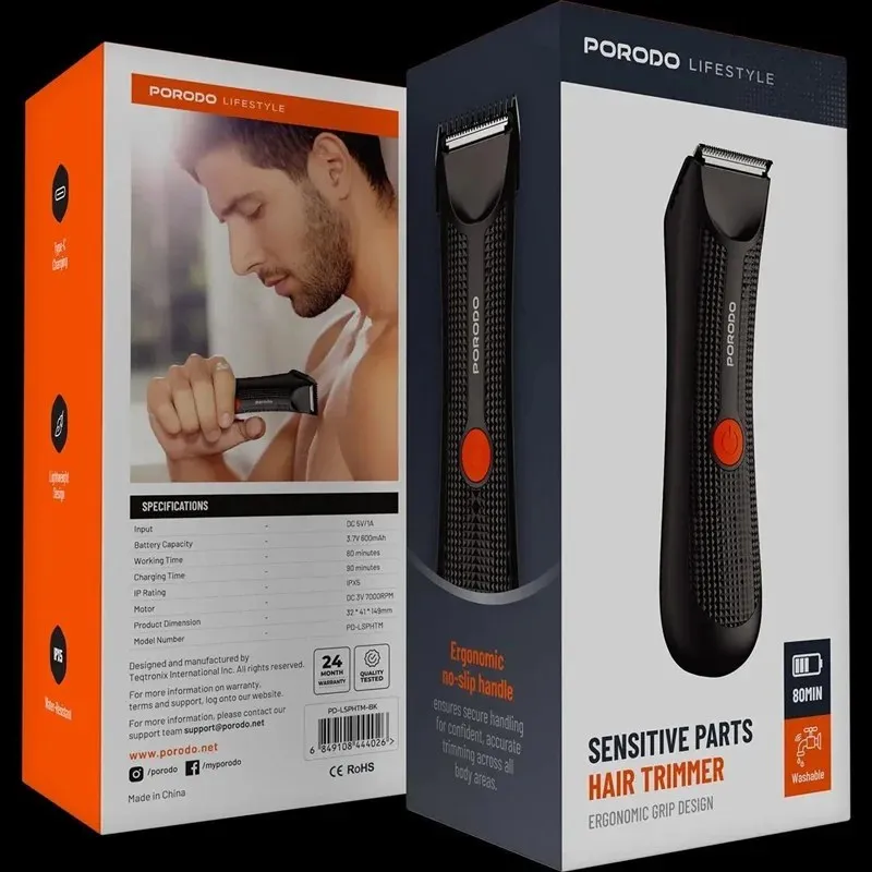 ماشین اصلاح پرودو مدل Sensitive Parts Hair Trimmer gallery4