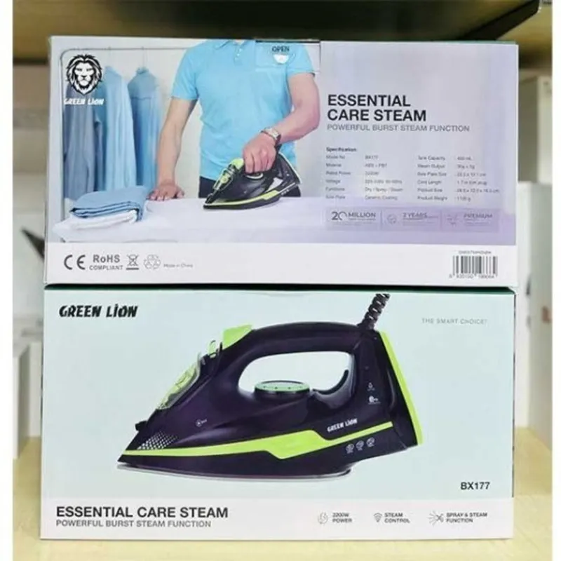 اتو بخار گرین لاین مدل Essential Care Steam 2200W gallery1