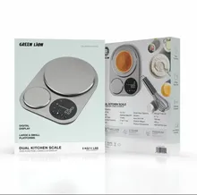 ترازو آشپزخانه دوتایی گرین لاین Green Lion Dual Kitchen Scale مدل GL_SL1 gallery2