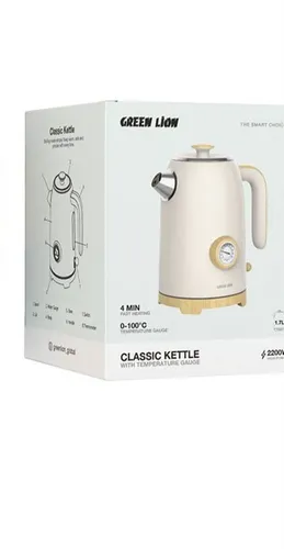 کتری برقی گرین لاین مدل Classic Kettle GNCLKETLEBG Gree