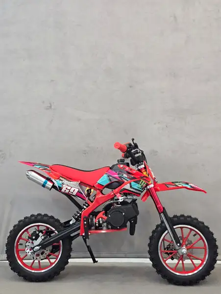 موتور کراس بنزینی 50cc قهرمانی KTM