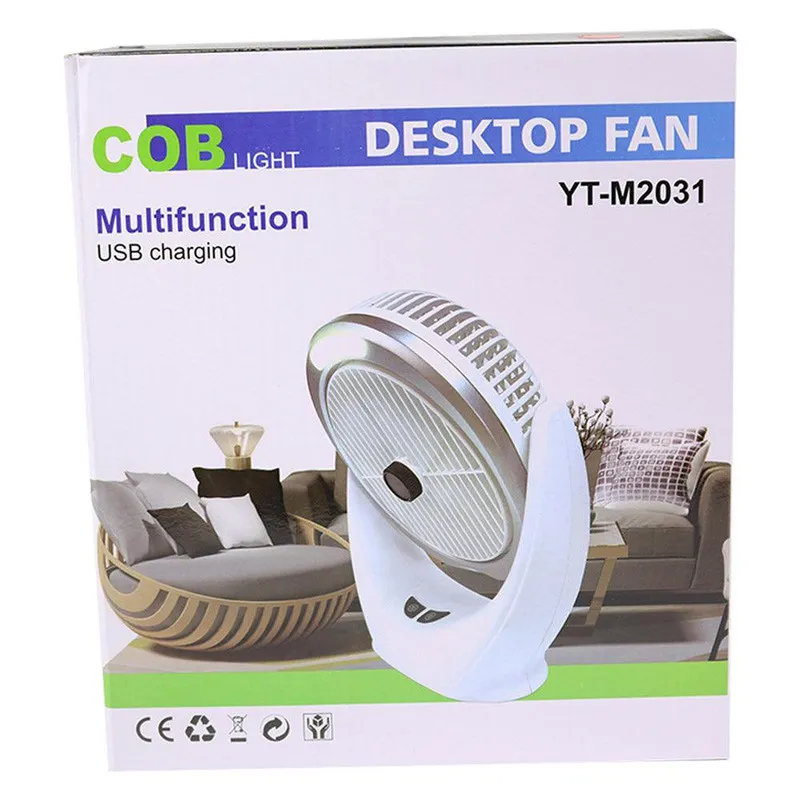 پنکه رومیزی چراغدار مدل دسکتاپ فن کد YT-M2031 gallery2