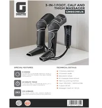 ماساژور 3*1 کف پا و ساق پا و ران جیپاس مدل GM86096UK gallery2