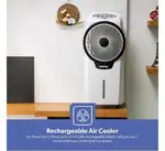 کولر آبی قابل شارژ .پنکه جیپاس مدل GAC9580 اصلی( برقی. شارژی)ضمانت کالا thumb 7