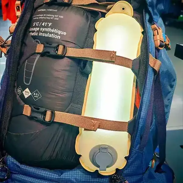 چراغ بادی ضد آب مگنتی پرودو Porodo Lifestyle Inflatable Outdoor Magnetic Tube Light PD-LFST136-WH