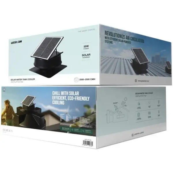 کولر آبی خورشیدی گرین لاین مدل ventilation fan