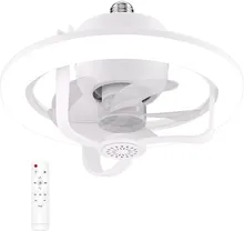 چراغ و پنکه سقفی ریموت دار AROMATHERAPY با لامپ gallery3