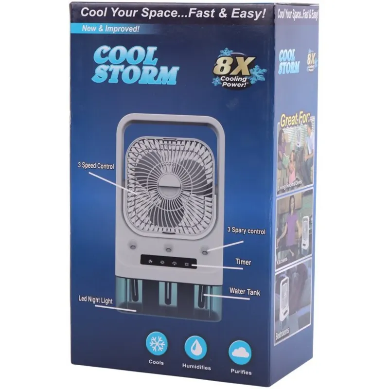 پنکه رومیزی و رطوبت ساز Cool Storm gallery6