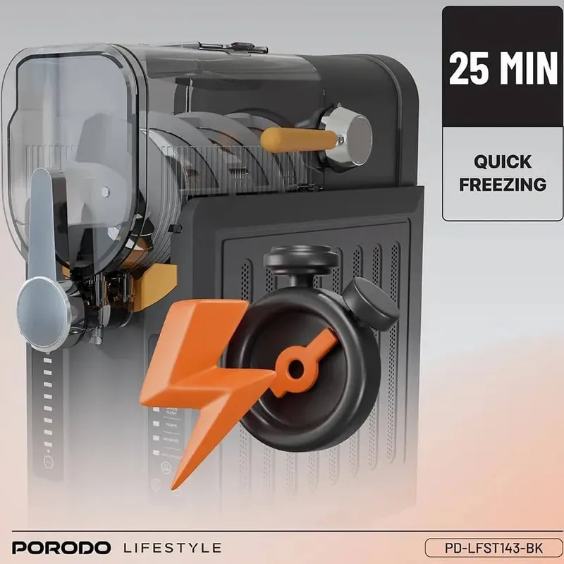 دستگاه یخ در بهشت، بستنی ساز و اسموتی ساز پرودو PD-LFST143( اصلی) gallery2