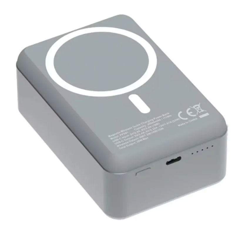 پاوربانک پاورولوژی مدل Magsafe Aluminum کد PP081 ظرفیت 30000 میلی آمپر ساعت gallery1
