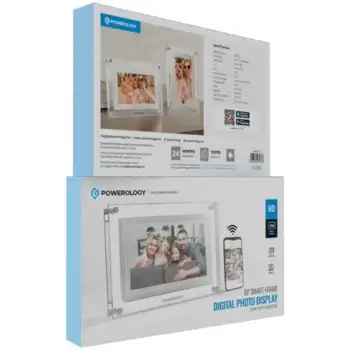 قاب عکس هوشمند پاورولوژی مدل Powerology 10” Smart Frame Digital Photo Display