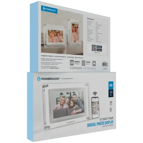 قاب عکس هوشمند پاورولوژی مدل Powerology 10” Smart Frame Digital Photo Display