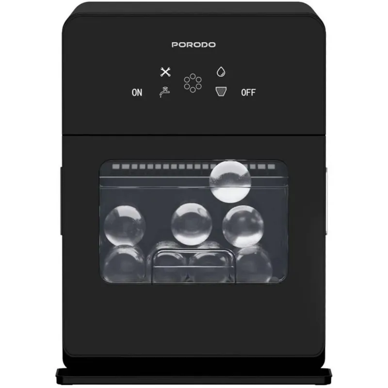 یخساز 10 کیلویی پورودو Porodo Sphere ice Machine PD-LFST091-BK gallery1