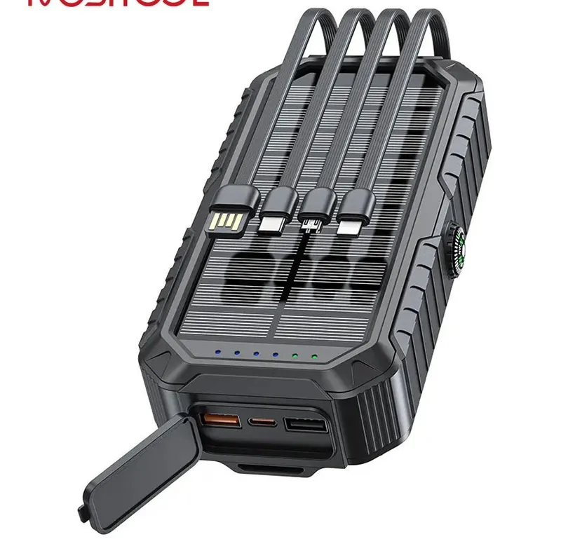 پاوربانک خورشیدی گرین مدل GL-PX15 ظرفیت 20 هزار میلی آمپر gallery2