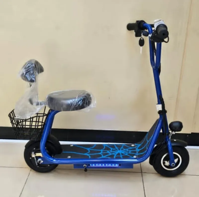 اسکوتر برقی هارلی کایان زارا مدل E10 همراه با سبد خرید gallery2