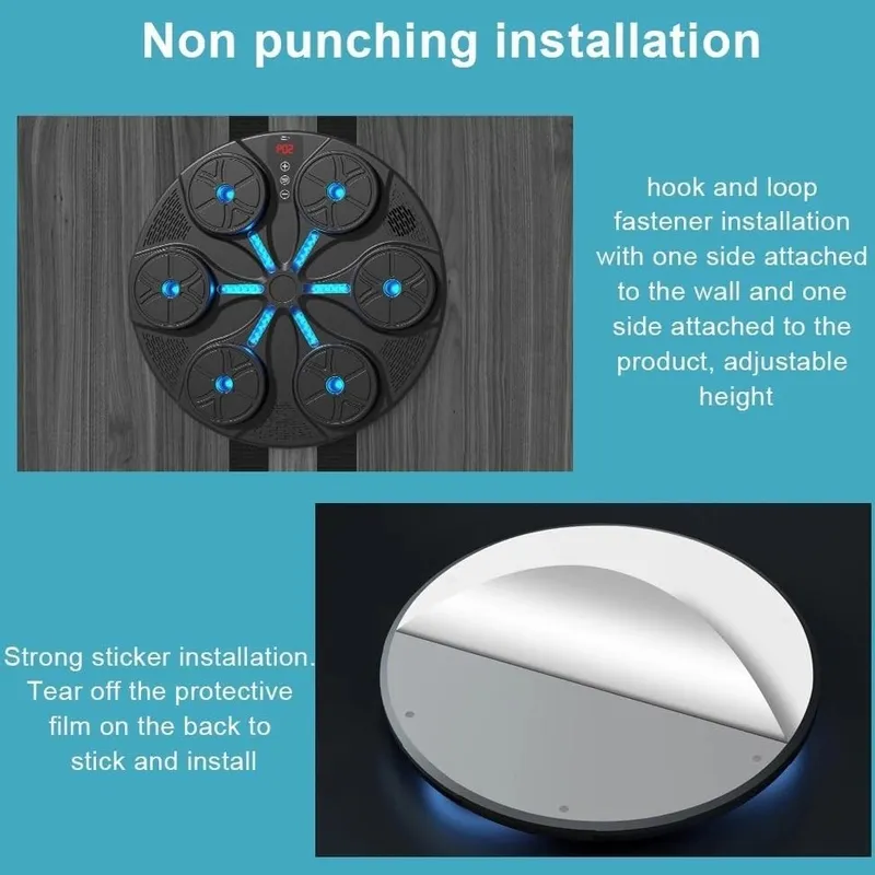 کیسه بوکس موزیکال بلوث دار 6 خانه (ضمانت کالا) gallery3