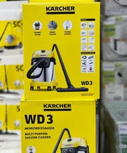 جاروبرقی آب و خاک کارچر مدل WD3 Karcherبدنه پلاستیک و استیل gallery9