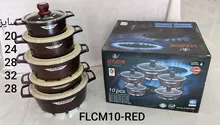 سرویس قابلمه ده پارچ لایف اسمایل مدل FLCM10 gallery2