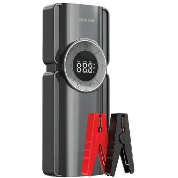 جامپ استارتر و پمپ باد گرین لاین  Portable Jump Starter with Air Pump