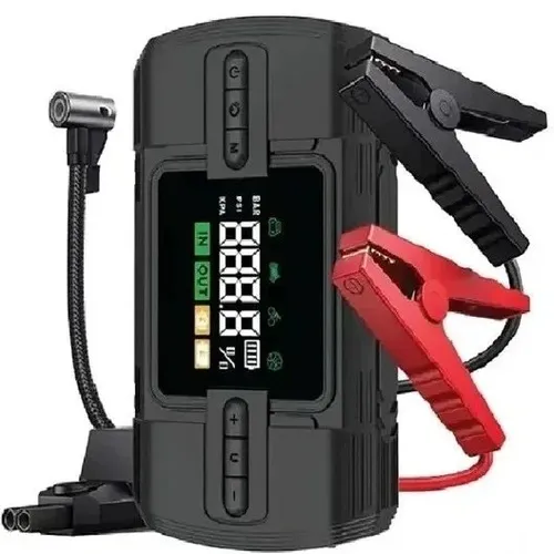 جامپ استارتر و کمپرسور باد قابل حمل گرین Green Lion 12V Jump Starter 12000mAh