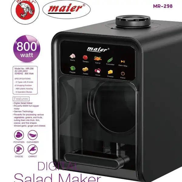 سالاد ساز مایر مدل MR-298 با 8 تیغه
